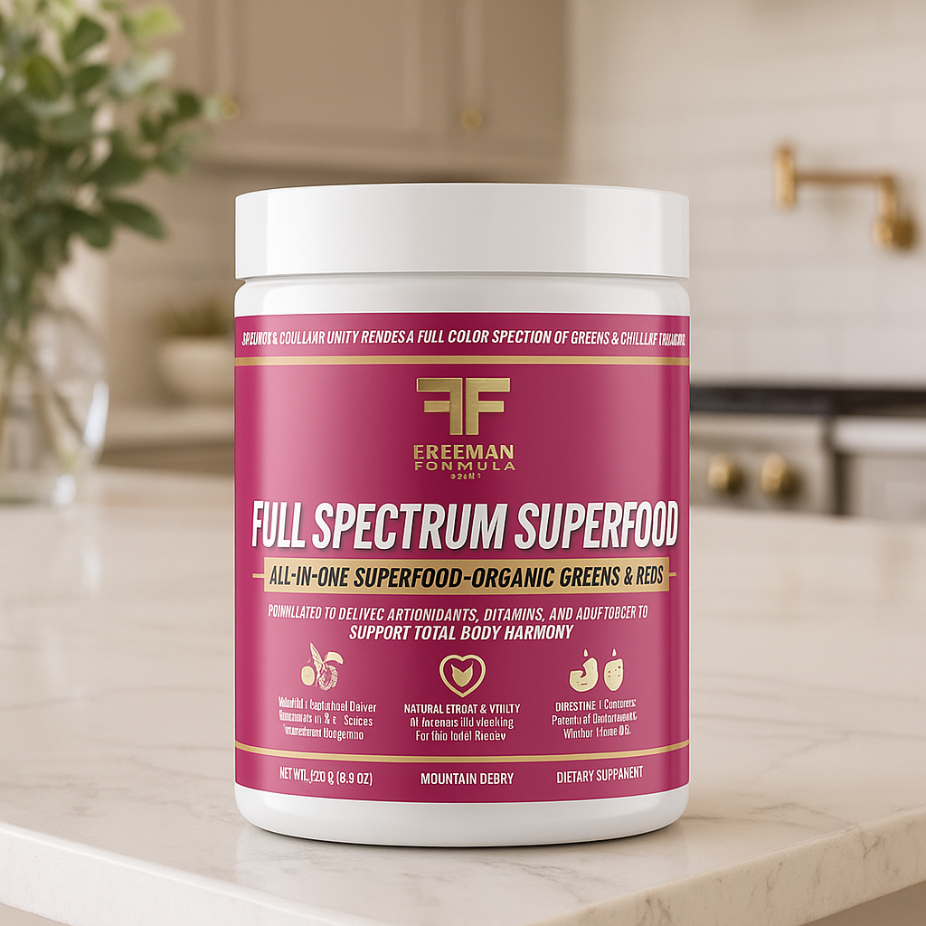 Full Spectrum Superfood: Color, Chemistry & Cellular Unity for Ultimate Vitality