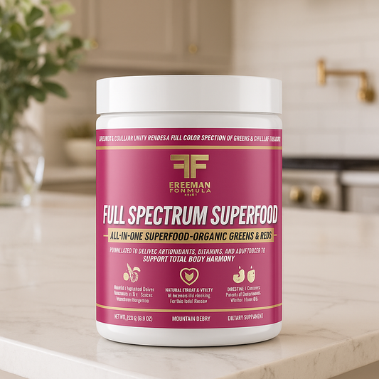Full Spectrum Superfood: Color, Chemistry & Cellular Unity for Ultimate Vitality