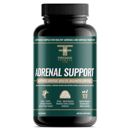 Adrenal Support Plus: Reset Stress, Restore Calm Energy, and Strengthen Your Nervous System From Within