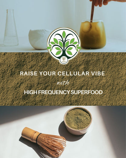 Organic High Frequency Super Food- "Edible Gold" 150–200 MHz Daily Green Superfood