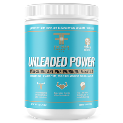 Leaded and UN.Leaded Power | Cellular Hydration. Muscle Pump Support.