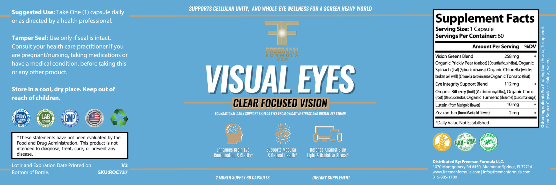 VisualEyes whole eye wellness from digital screens