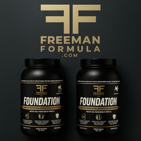 Thumbnail for Freeman Formula FOUNDATION Complete Protein supplement designed to support cellular renewal, muscle recovery, and overall body health with a full amino acid profile.