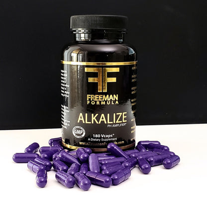 Freeman Alkalize Ph Booster combat toxins daily bottle 